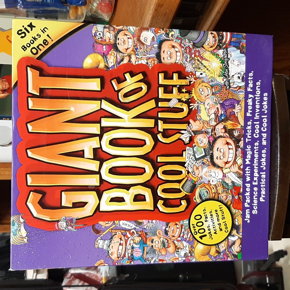 Giant Book of Cool Stuff HC Spiral Book